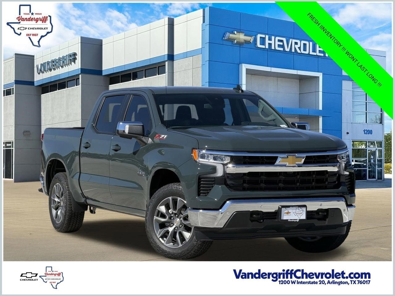 New 2026 Chevrolet Silverado 1500 LT w/ Texas Edition Plus