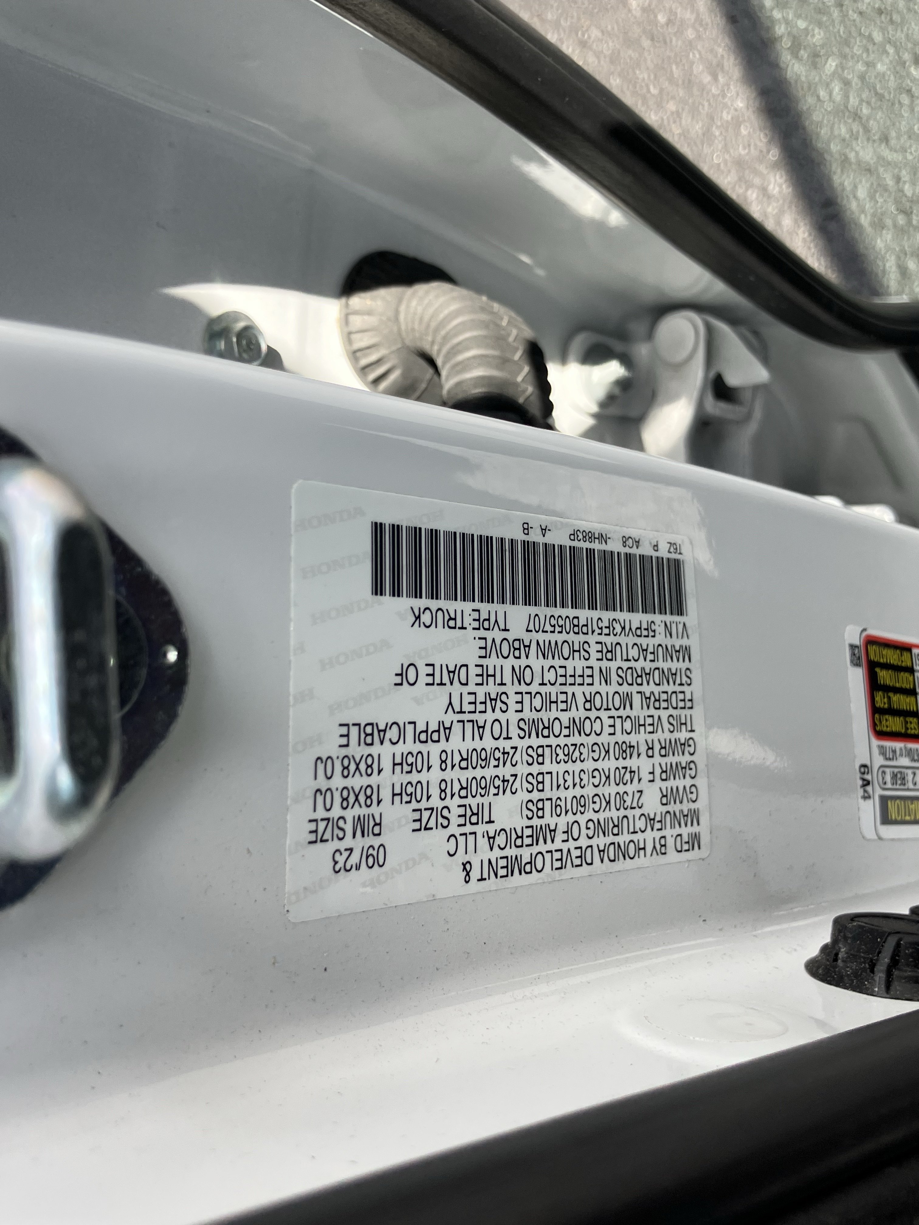 Used 2023 Honda Ridgeline RTL image 31