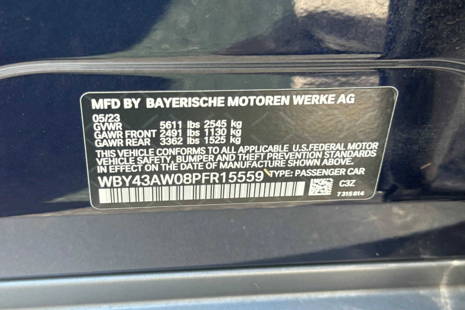 Certified 2023 BMW i4 eDrive35 w/ Premium Package RWD image 18