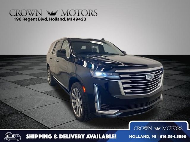 Used 2021 Cadillac Escalade Premium Luxury Platinum w/ Heavy-Duty Trailer Package image 1