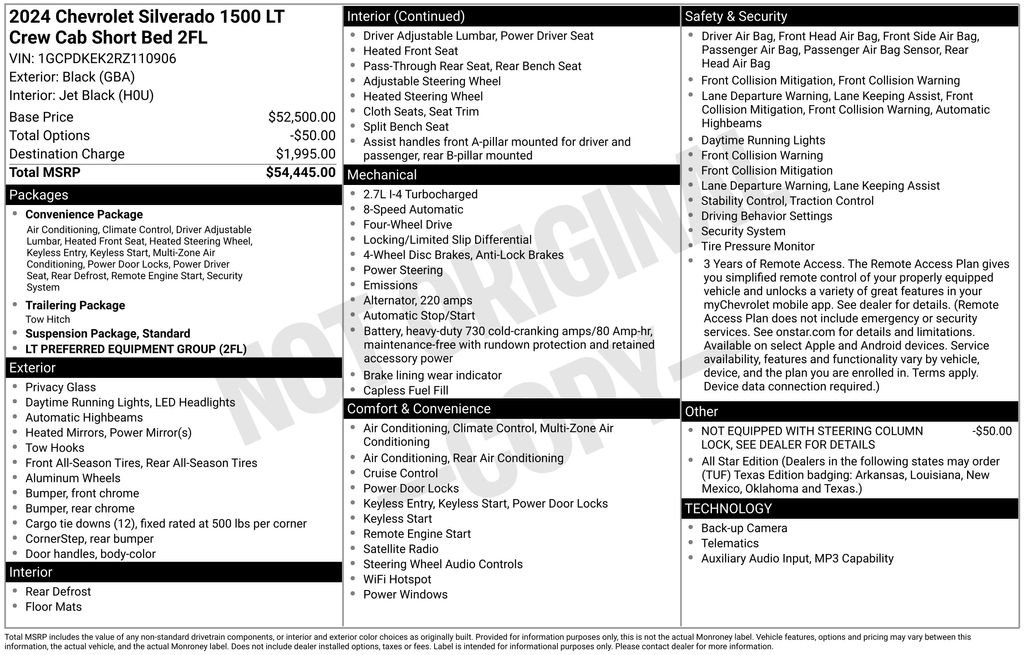 Certified 2024 Chevrolet Silverado 1500 LT AWD/4WD image 10