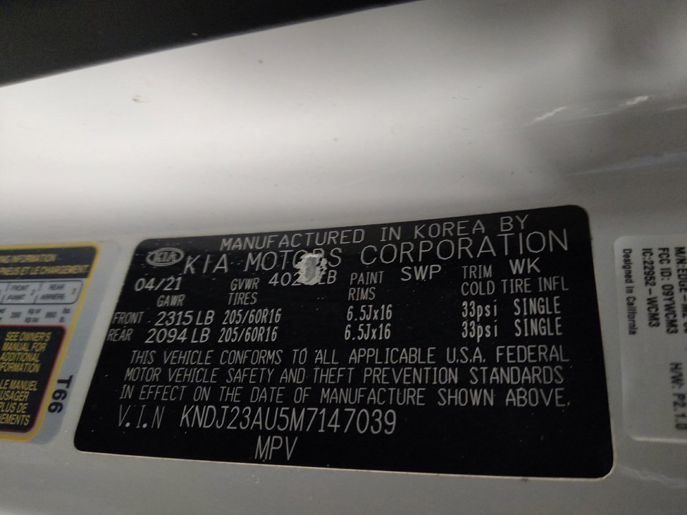 Used 2021 Kia Soul LX FWD image 33