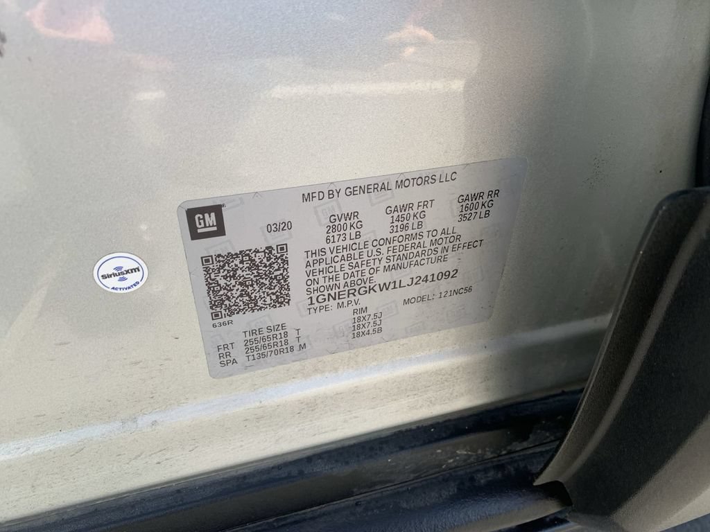 Certified 2020 Chevrolet Traverse LT FWD image 32