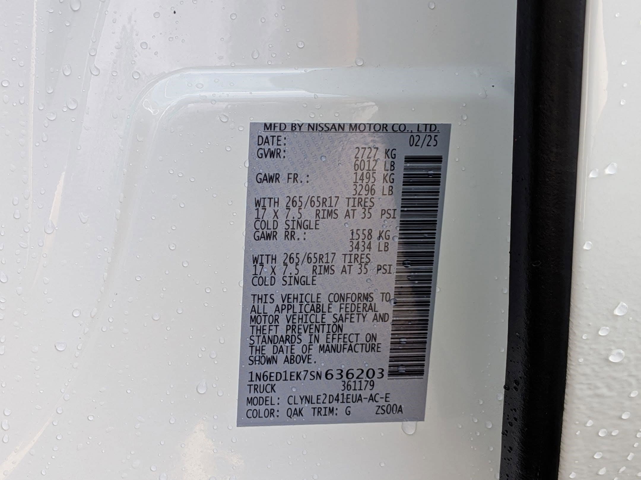 New 2025 Nissan Frontier SL AWD/4WD image 36