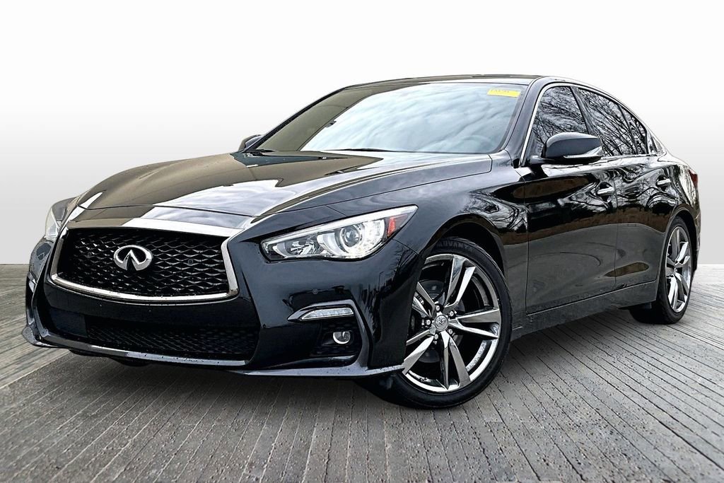 Certified 2021 INFINITI Q50 Signature Edition w/ Cargo Package image 3