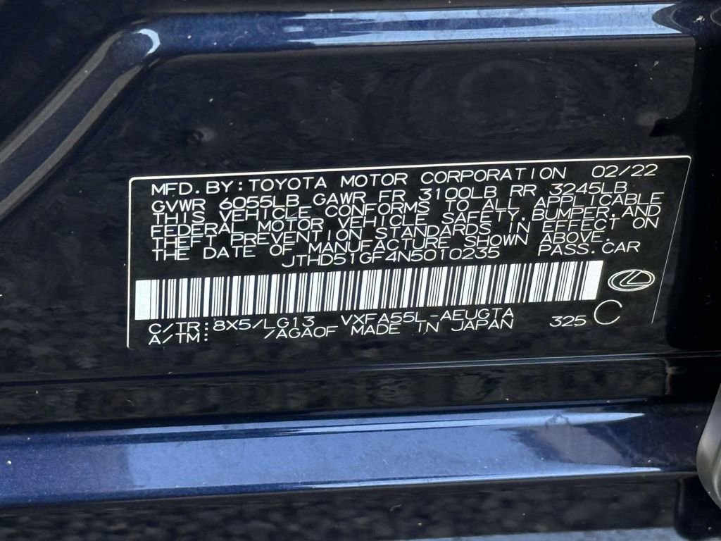 Used 2022 Lexus LS 500 AWD w/ Interior Upgrade Package image 31