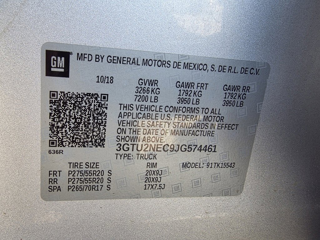 Used 2018 GMC Sierra 1500 SLT w/ Texas SLT Premium Package image 33