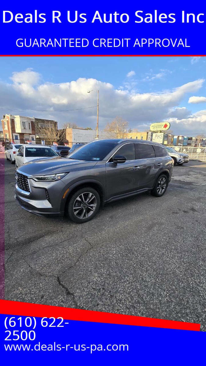 Used 2022 INFINITI QX60 Luxe w/ Cargo Package AWD/4WD image 2