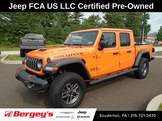 Certified 2025 Jeep Gladiator Mojave w/ Safety Group