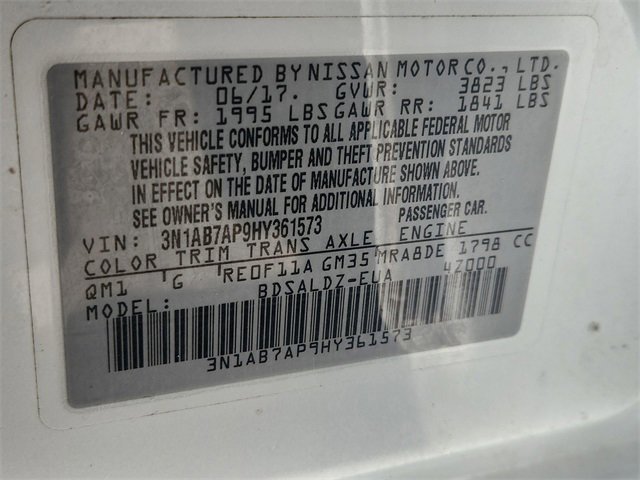 Used 2017 Nissan Sentra SV image 31