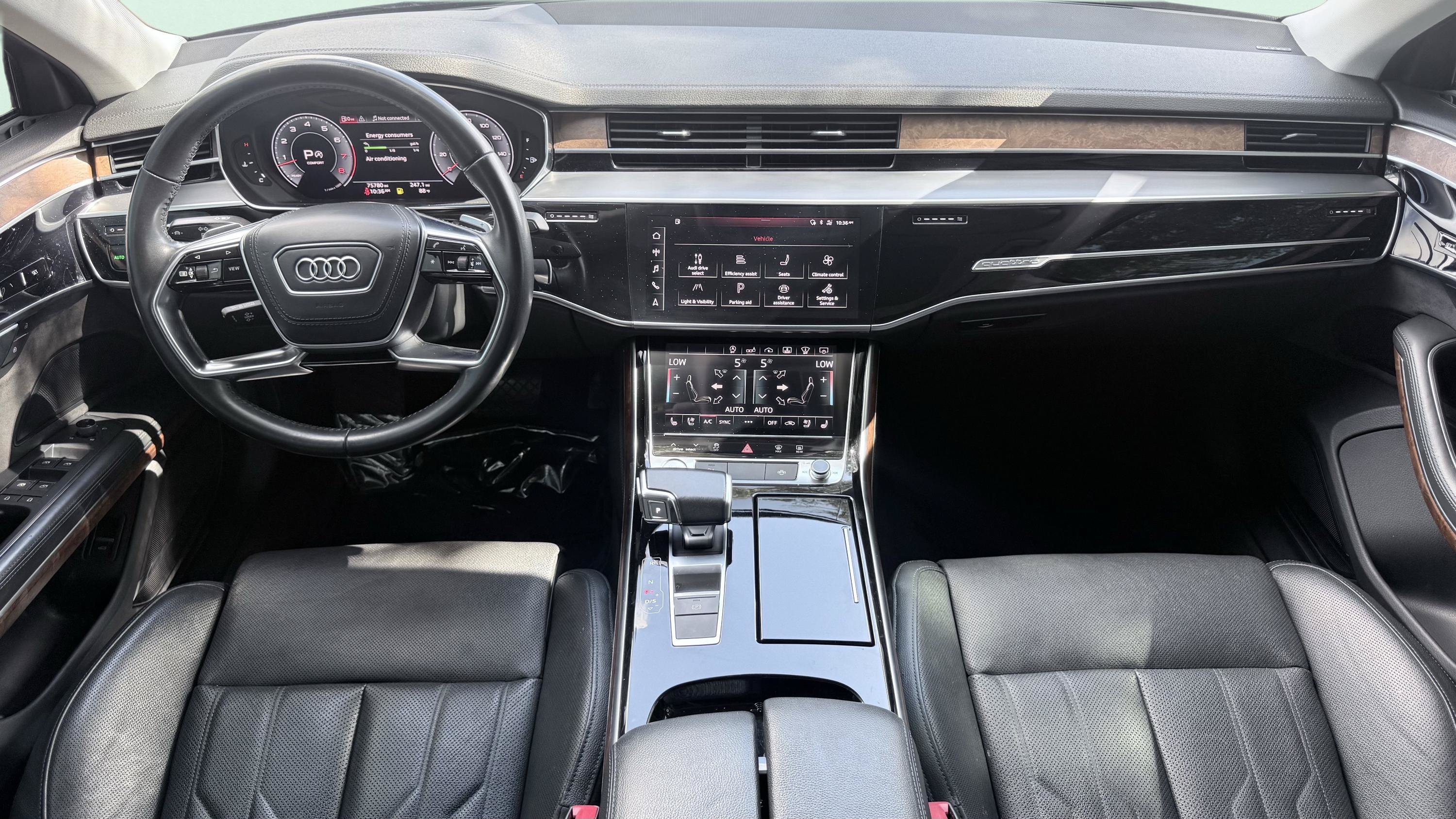 Used 2020 Audi A8 L 3.0T w/ Executive Package AWD/4WD image 48