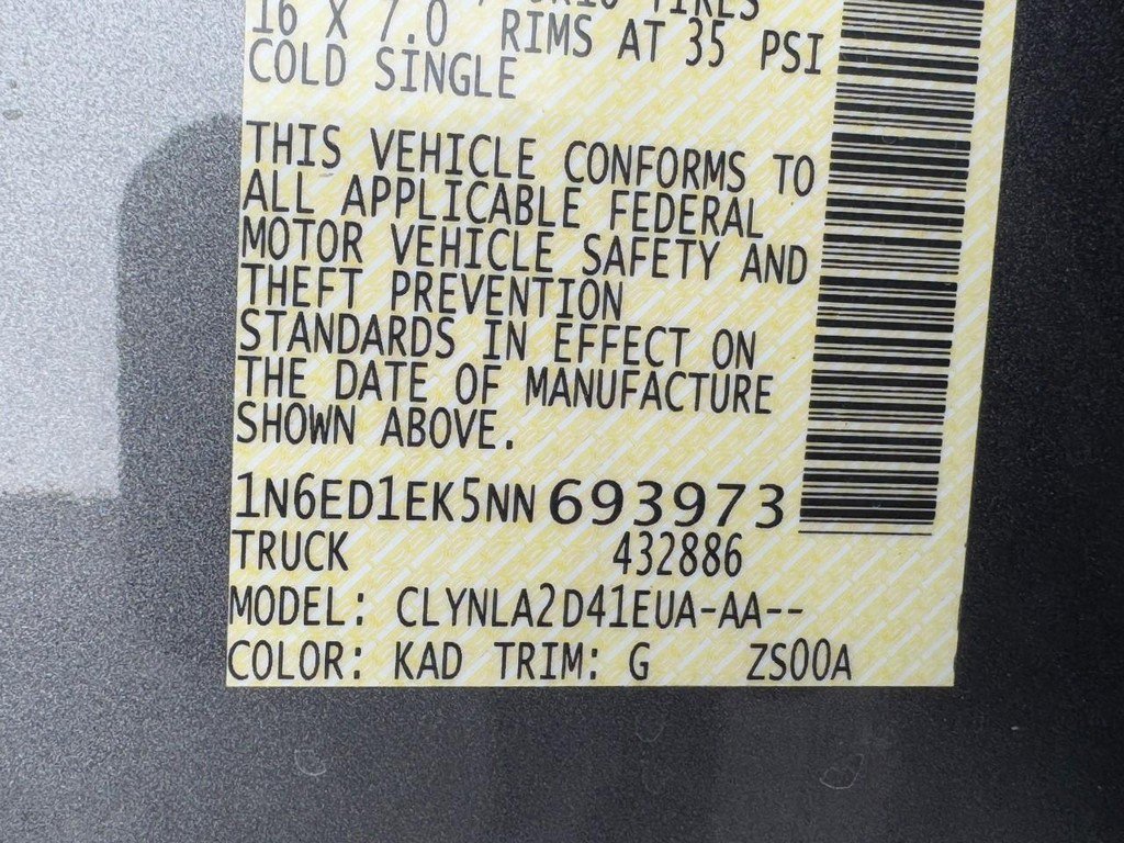 Used 2022 Nissan Frontier S w/ Technology Package image 22