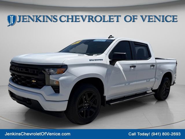 Certified 2025 Chevrolet Silverado 1500 Custom RWD image 11