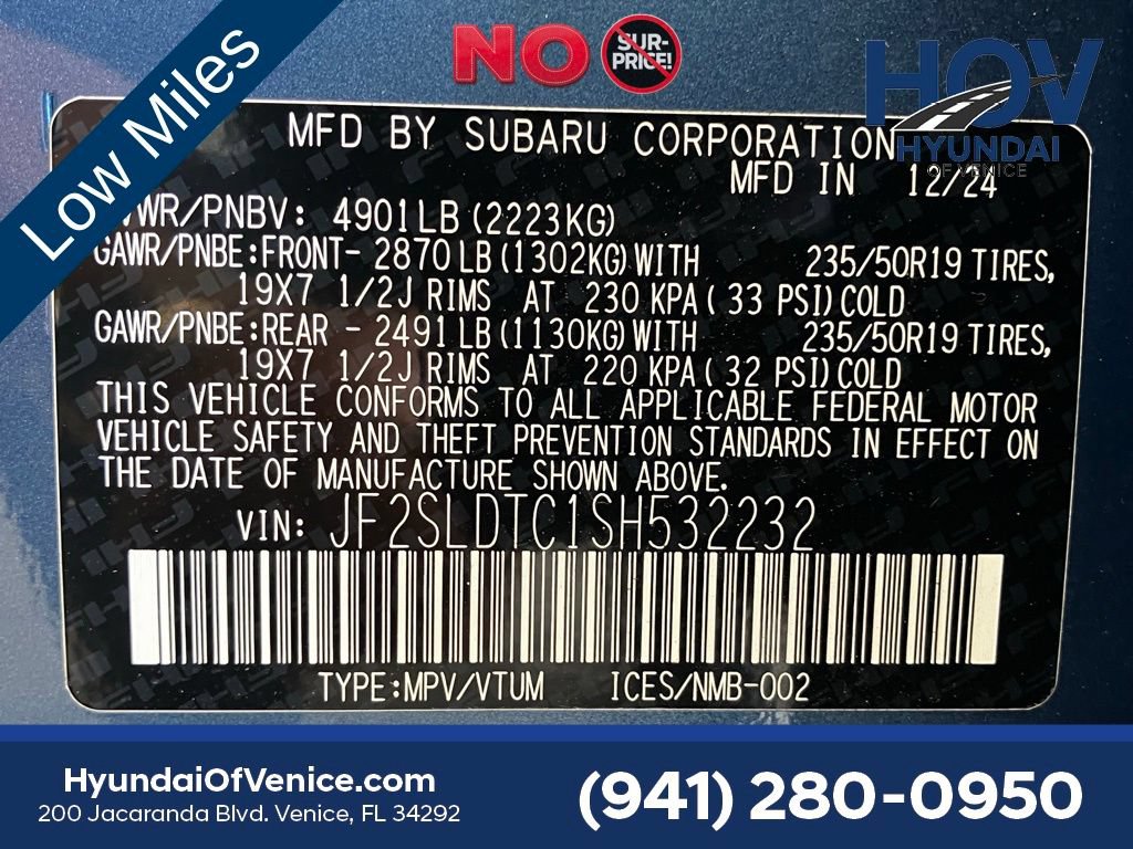 Used 2025 Subaru Forester Touring AWD/4WD image 28