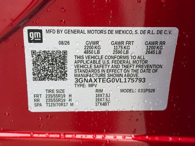 New 2027 Chevrolet Equinox RS AWD/4WD image 22