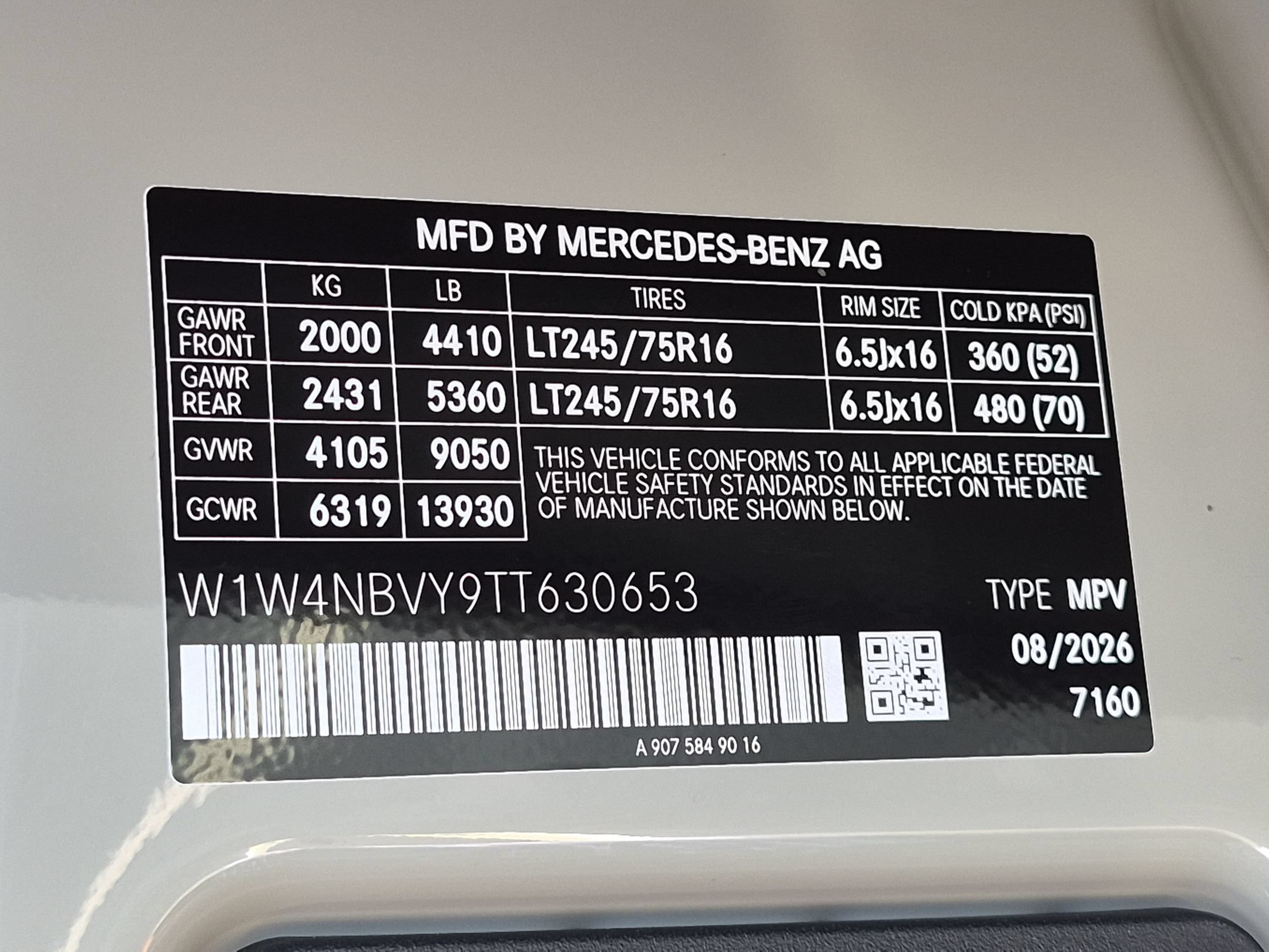 New 2026 Mercedes-Benz Sprinter 2500 image 34