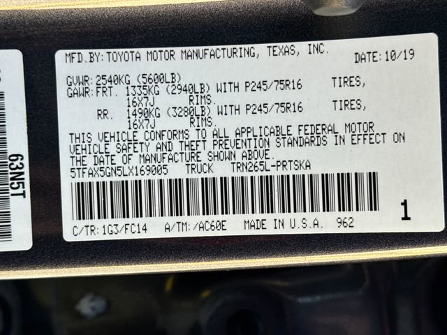 Used 2020 Toyota Tacoma SR5 image 17