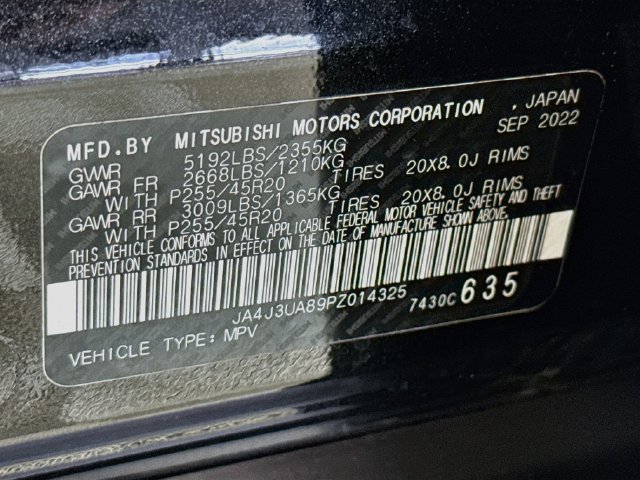 Used 2023 Mitsubishi Outlander SE Black Edition FWD image 39
