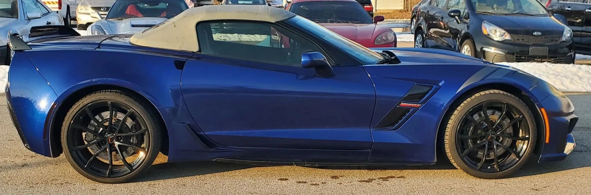 Used 2017 Chevrolet Corvette Grand Sport w/ Grand Sport Heritage Package image 4