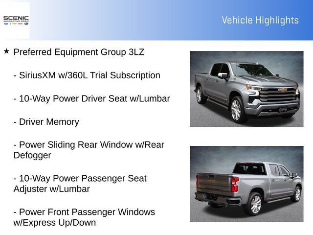 Used 2025 Chevrolet Silverado 1500 High Country w/ High Country Premium Package AWD/4WD image 5