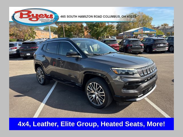 Used 2022 Jeep Compass Limited w/ Elite Group AWD/4WD image 1