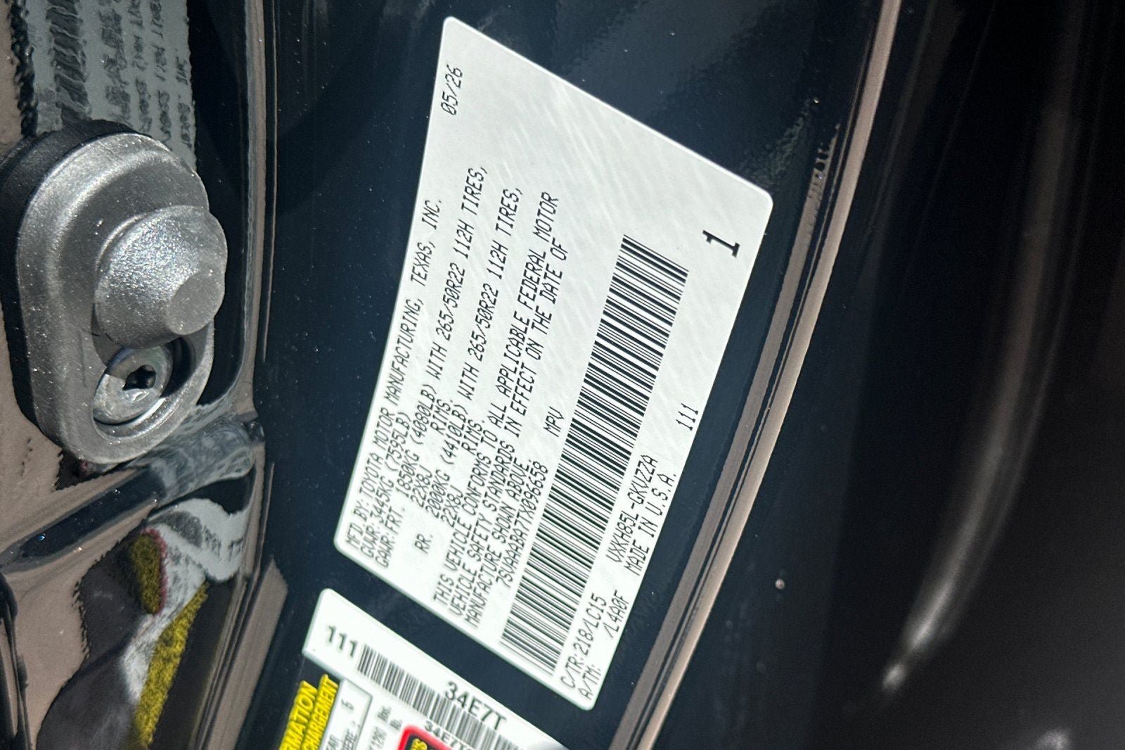 New 2026 Toyota Sequoia Capstone AWD/4WD image 34