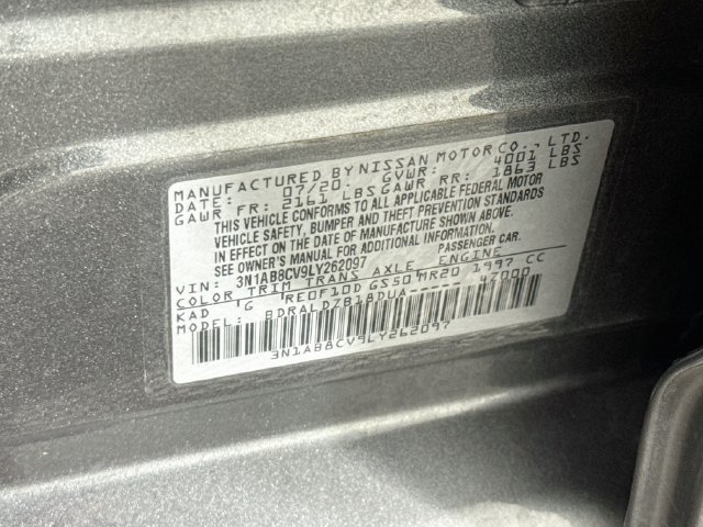 Used 2020 Nissan Sentra SV FWD image 37
