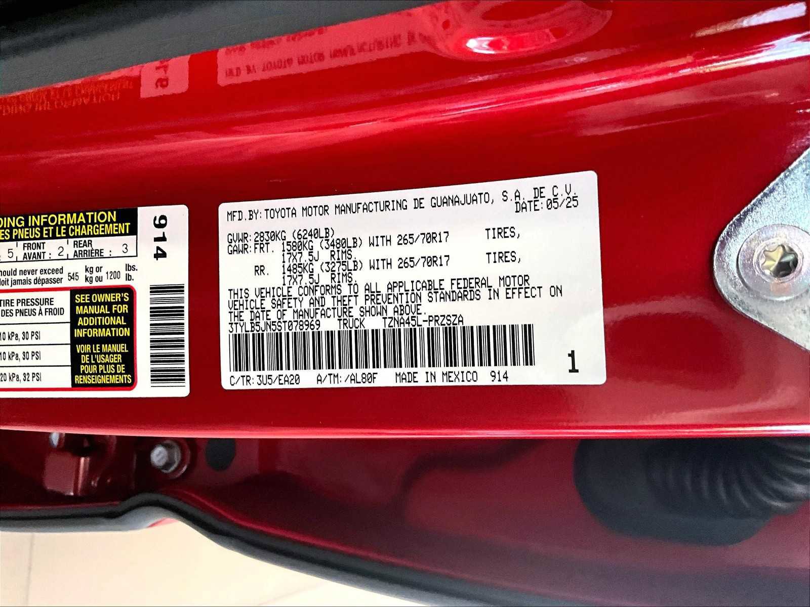 New 2025 Toyota Tacoma TRD Off-Road image 16