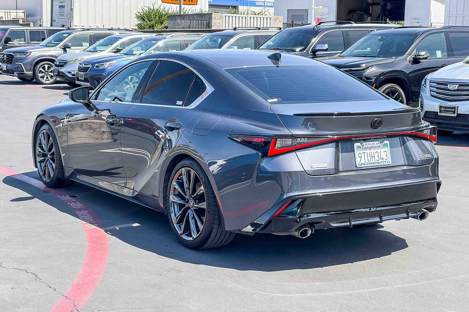 Used 2021 Lexus IS 350 F Sport w/ Navigation Package RWD image 2