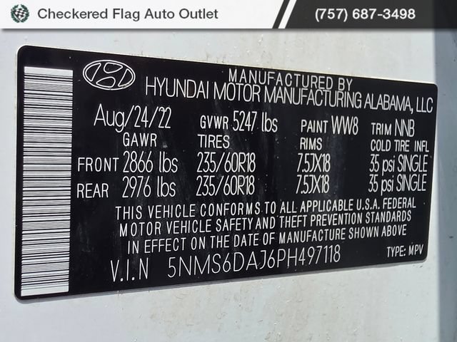 Used 2023 Hyundai Santa Fe XRT w/ Cargo Package AWD/4WD image 45