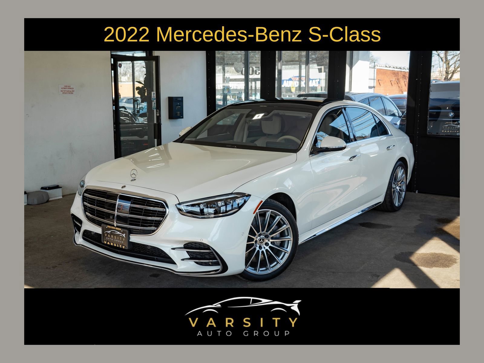 Used 2022 Mercedes-Benz S 500 4MATIC w/ AMG Line Package