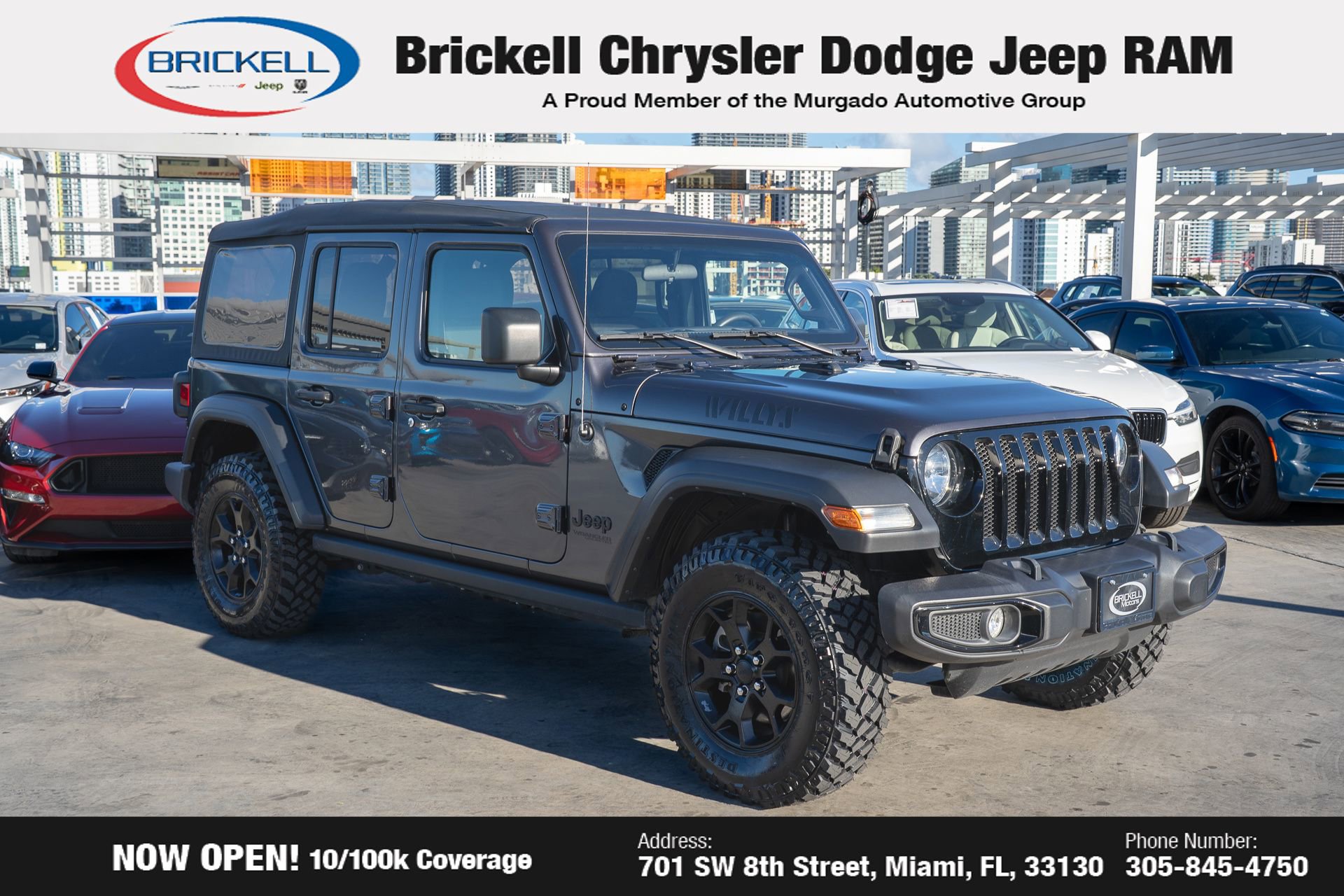 Used 2022 Jeep Wrangler Unlimited Sport video 3