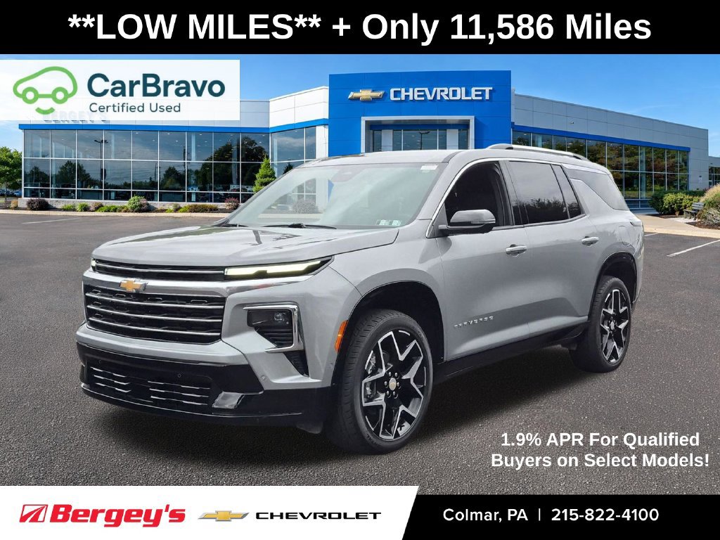 Certified 2026 Chevrolet Traverse High Country w/ LPO, Floor Liner Package