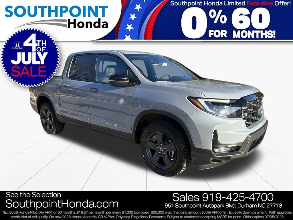New 2026 Honda Ridgeline TrailSport