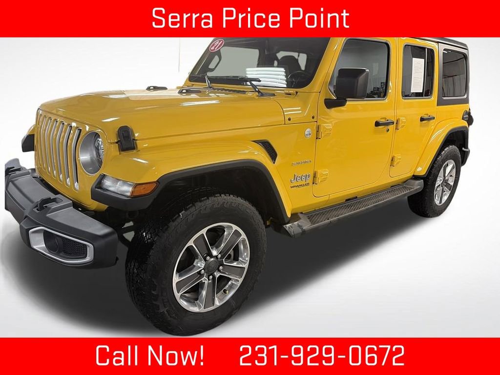 Certified 2021 Jeep Wrangler Unlimited Sahara