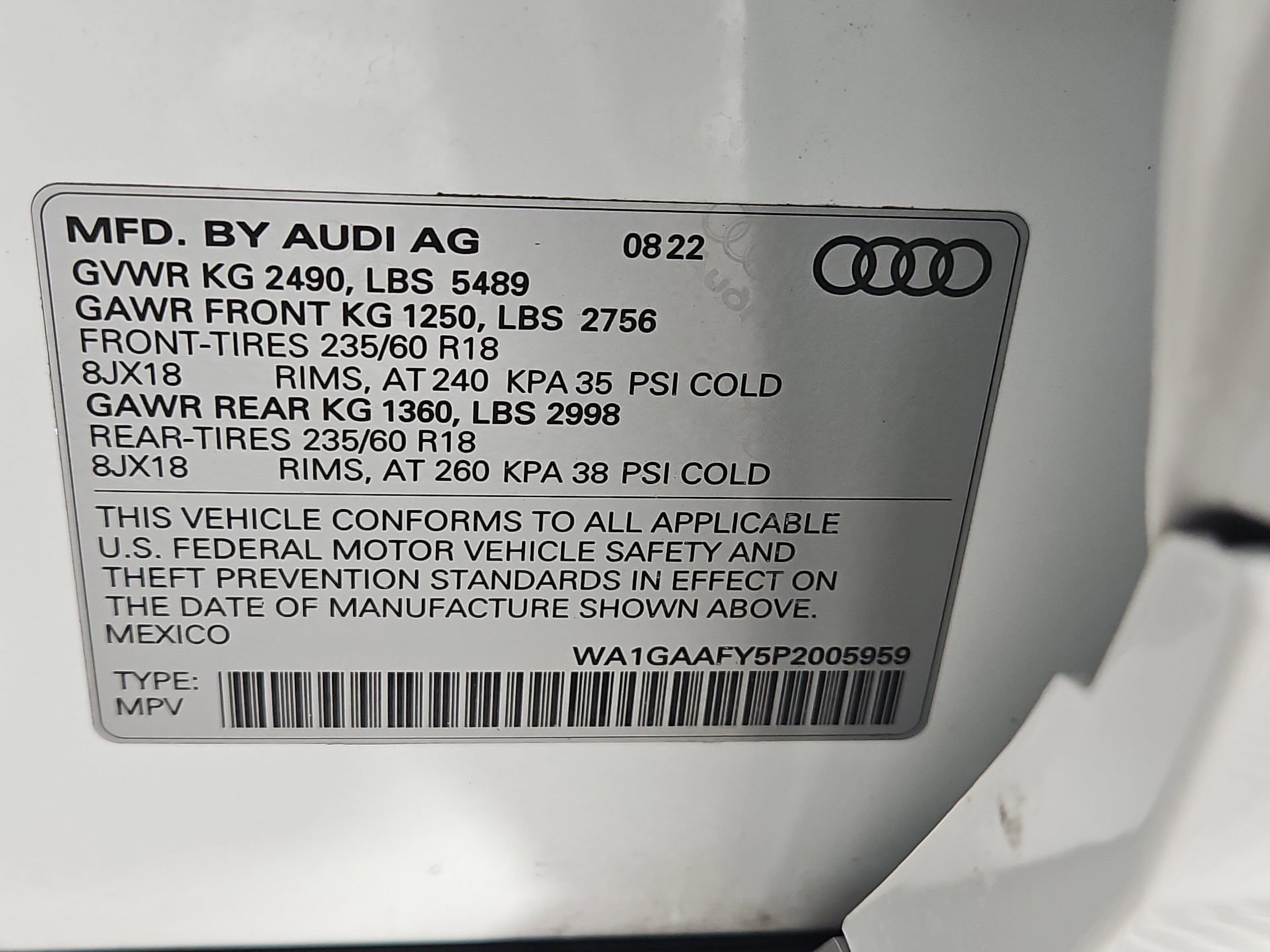 Certified 2023 Audi Q5 2.0T Premium AWD/4WD image 47