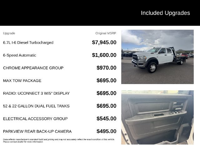 Used 2021 RAM 5500 Tradesman w/ Chrome Appearance Group AWD/4WD image 5