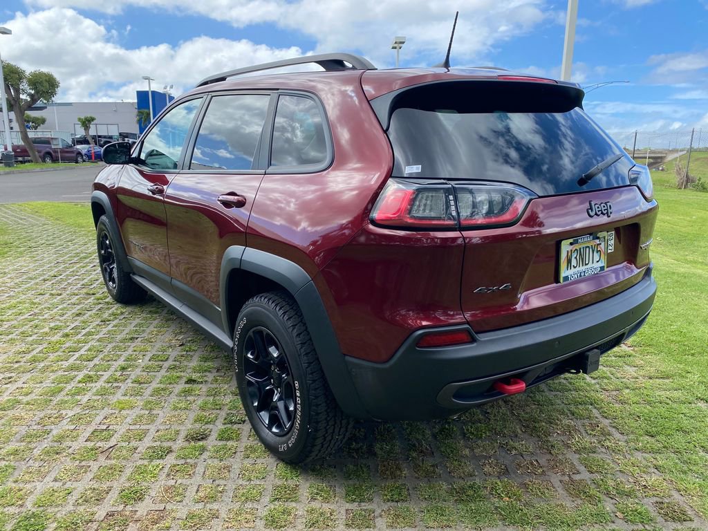 Used 2021 Jeep Cherokee Trailhawk w/ Technology Group AWD/4WD image 23