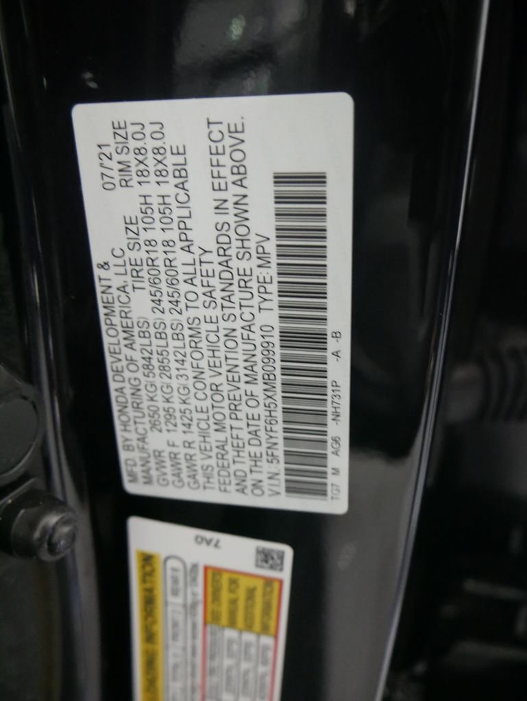 Used 2021 Honda Pilot EX-L image 19