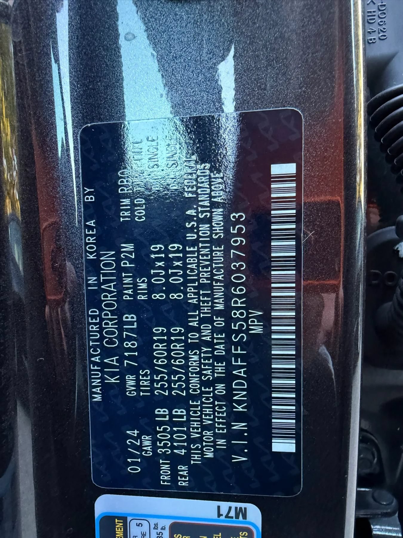 Used 2024 Kia EV9 Wind AWD/4WD image 34
