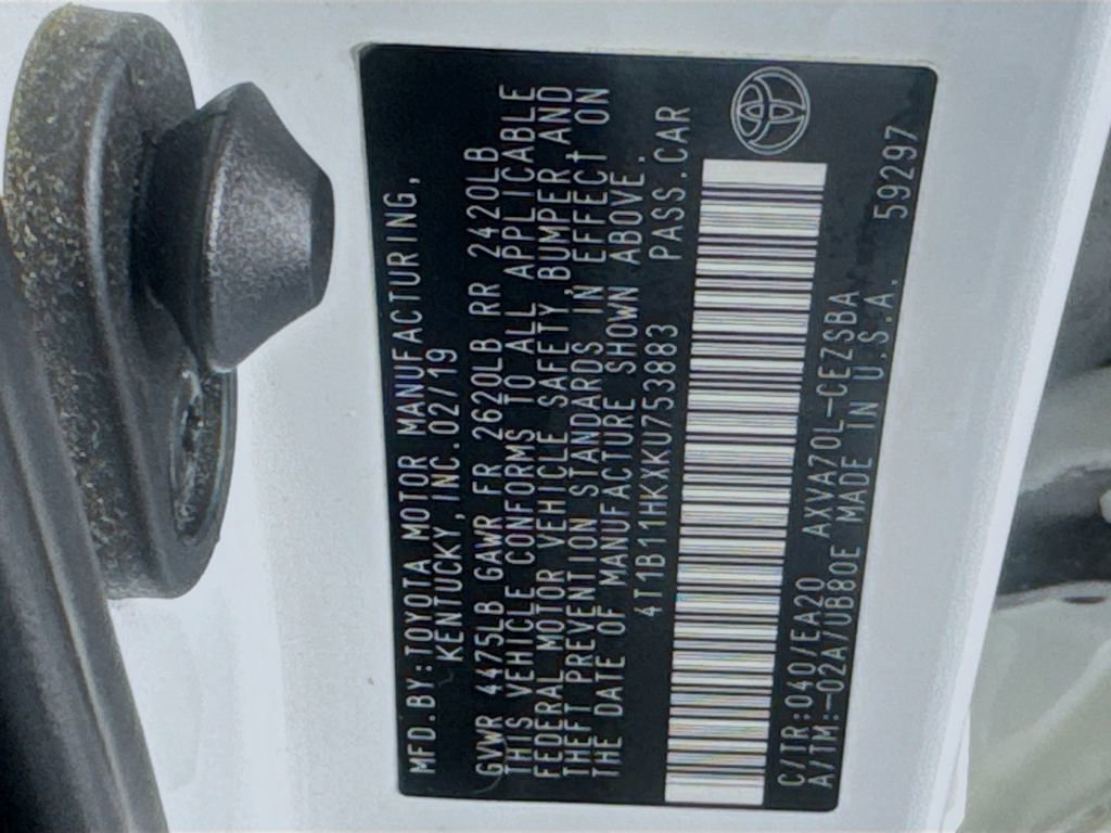 Used 2019 Toyota Camry SE image 37