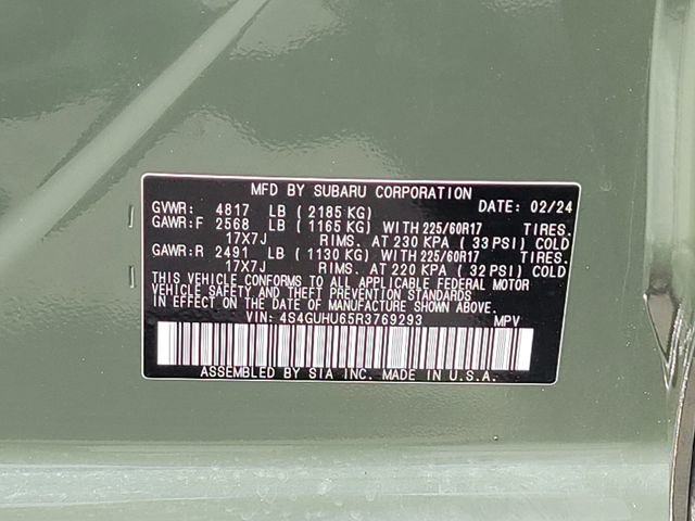 Used 2024 Subaru Crosstrek 2.5i Wilderness AWD/4WD image 22