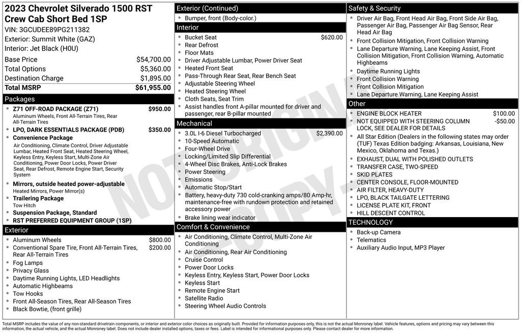 Used 2023 Chevrolet Silverado 1500 RST w/ Z71 Off-Road Package image 37