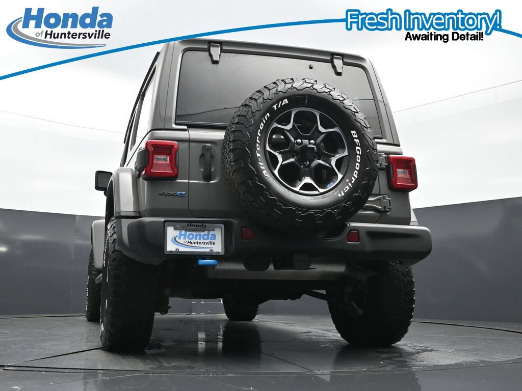 Used 2022 Jeep Wrangler Unlimited Rubicon 4xe w/ Steel Bumper Group AWD/4WD image 36