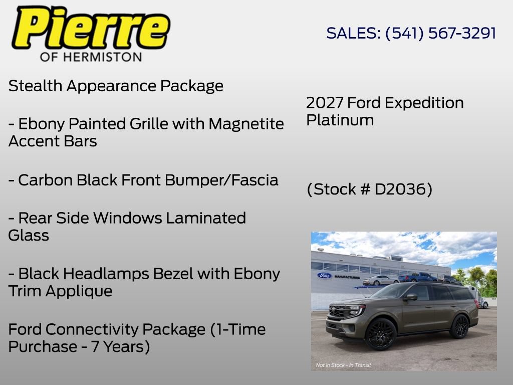 New 2027 Ford Expedition Platinum AWD/4WD image 28