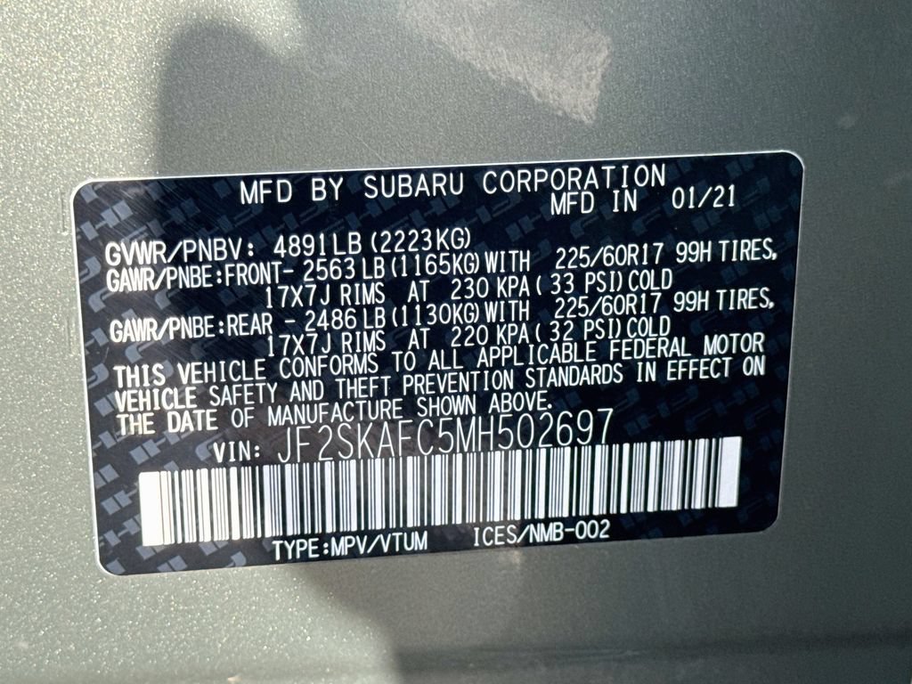 Used 2021 Subaru Forester Premium AWD/4WD image 41