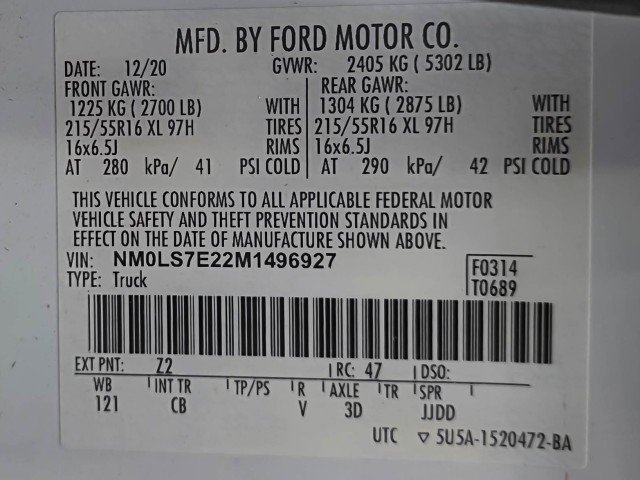Used 2021 Ford Transit Connect XL FWD image 34