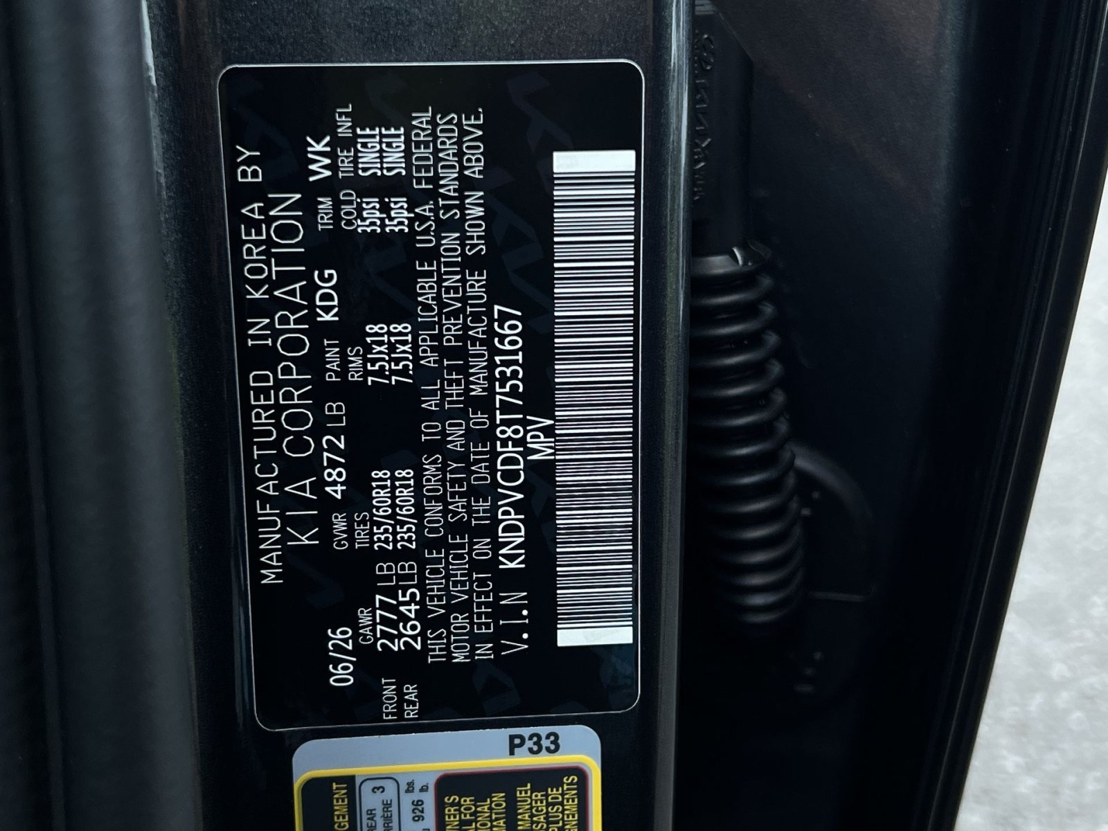New 2026 Kia Sportage EX AWD/4WD image 35