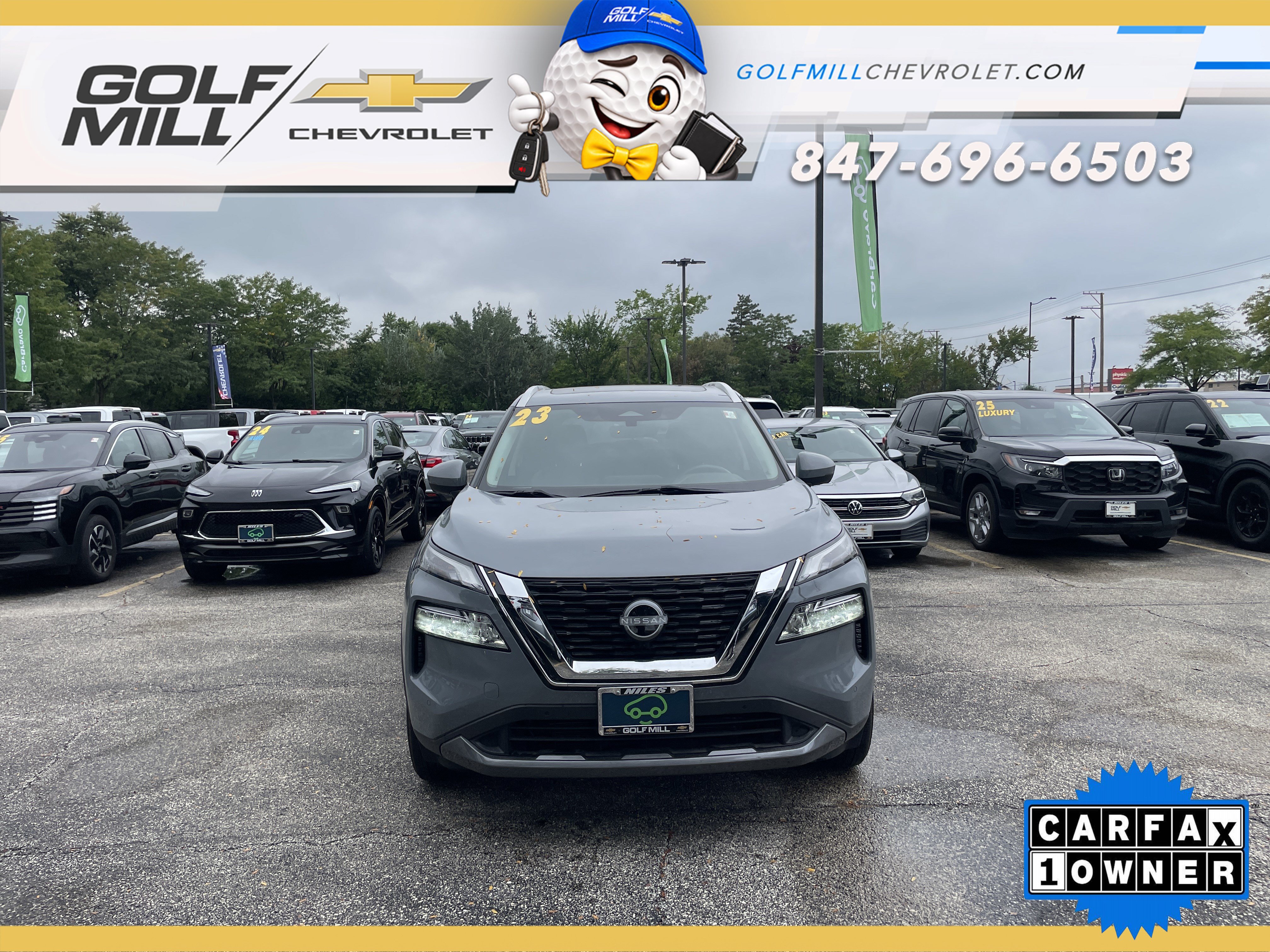 Used 2023 Nissan Rogue SL w/ SL Premium Package AWD/4WD image 3