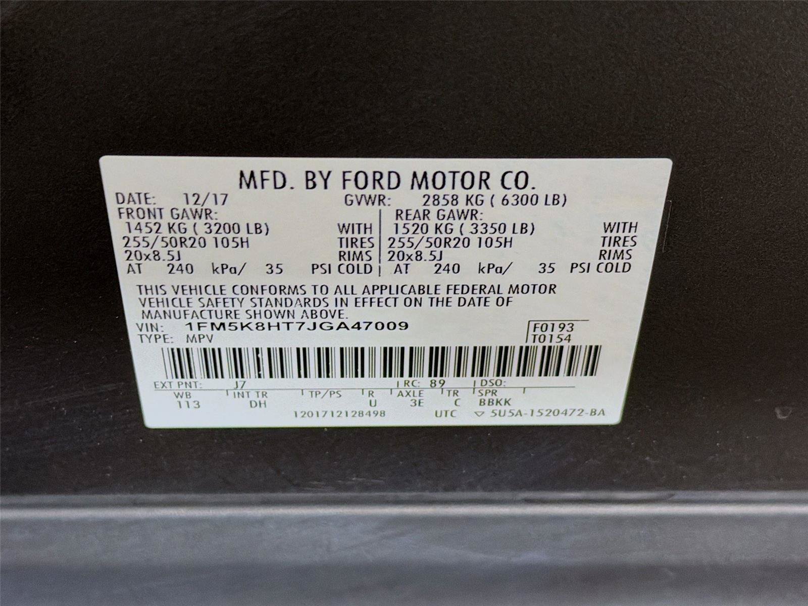 Used 2018 Ford Explorer Platinum AWD/4WD image 40